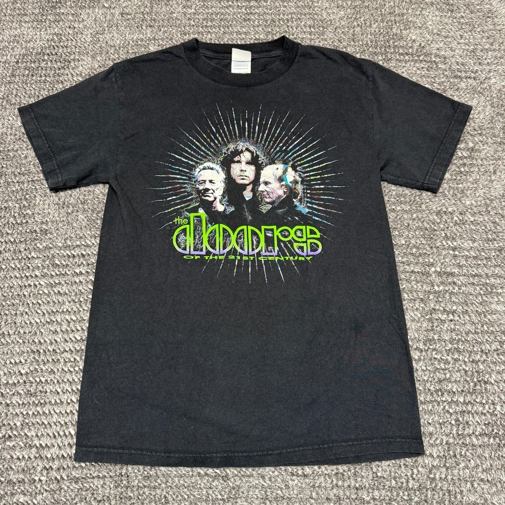 Delta Mens The Doors 21st Century 2005‎ North American Tour T Shirt Small Black